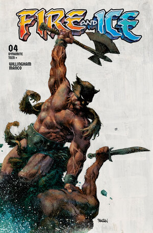 [FIRE AND ICE #4 CVR C DAN PANOSIAN VAR]