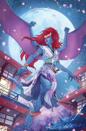 [GARGOYLES DEMONA #5 CVR E MEGHAN HETRICK METAL PREMIUM CVR VAR]
