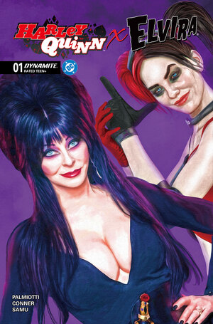 [HARLEY QUINN X ELVIRA #1 CVR E MARK SPEARS VAR]