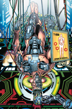 [TERMINATOR METAL #1 CVR F BOB LAYTON FOIL VIRGIN VAR]