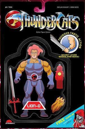 [THUNDERCATS #21 CVR F DREW MOSS ACTION FIGURE VAR]