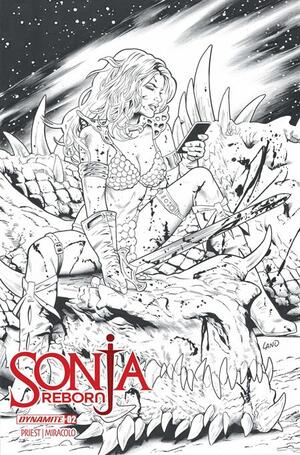 [SONJA REBORN #2 CVR N GREG LAND LINE ART FOC BONUS VAR]