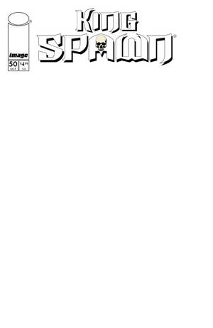 [KING SPAWN #50 CVR D BLANK SKETCH VAR]