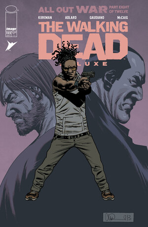 [WALKING DEAD DELUXE #122 CVR B CHARLIE ADLARD & DAVE MCCAIG VAR]