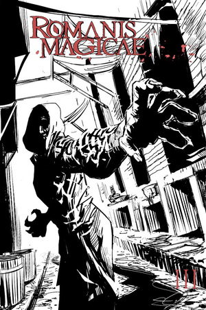 [ROMANIS MAGICAE #3 (OF 4) CVR B PAUL PEART SMITH BLACK WHITE AND RED VAR]