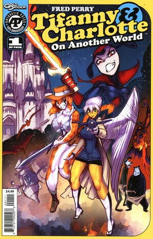 [TIFANNY & CHARLOTTE ON ANOTHER WORLD #1 (OF 4) CVR A FRED PERRY]