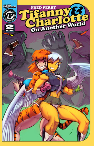 [TIFANNY & CHARLOTTE ON ANOTHER WORLD #2 (OF 4) CVR A FRED PERRY]