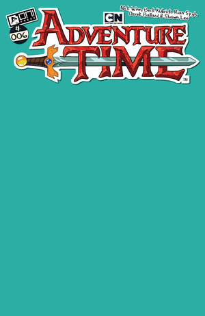 [ADVENTURE TIME (2025) #6 CVR C BMO TEAL BLANK SKETCH VAR]