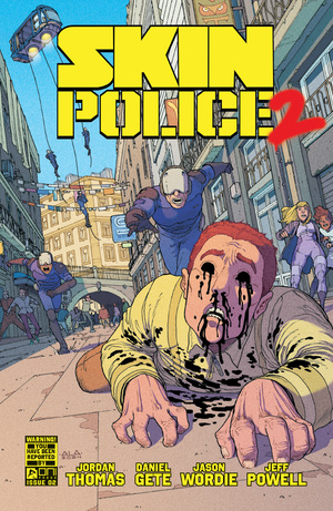 [SKIN POLICE 2 #2 (OF 4) CVR B KARL KERSCHL VAR]