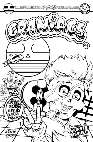 [CRANIACS #1 (OF 4) CVR D JOE SIMKO COLOR YOUR OWN FLIP COVER VAR]