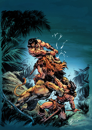 [SAVAGE SWORD OF CONAN REFORGED #1 (OF 4) CVR C ROBERTO DE LA TORRE FOIL VIRGIN]