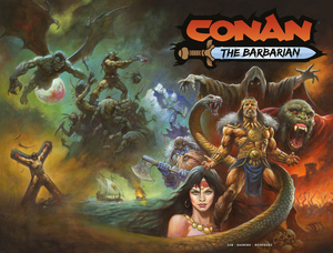[CONAN THE BARBARIAN #25 CVR A ALEX HORLEY WRAPAROUND]