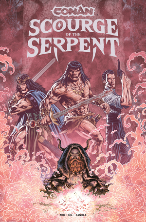 [CONAN THE BARBARIAN SCOURGE OF THE SERPENT #2 (OF 4) CVR D IAN CHURCHILL VAR]