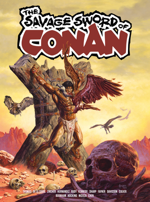[SAVAGE SWORD OF CONAN TP VOL 03 DIRECT MARKET EDITION JOE JUSKO CVR]