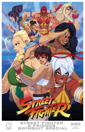 [2025 STREET FIGHTER & FRIENDS SWIMSUIT SPECIAL #1 (ONE SHOT) CVR C TOVIO ROGERS VAR]