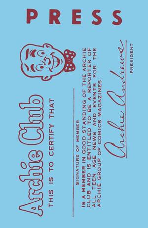[ARCHIES MADHOUSE #1 FACSIMILE EDITION CVR C BOB MONTANA ARCHIE FAN CLUB CARD VAR]