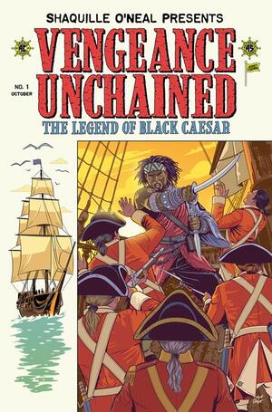 [SHAQUILLE ONEAL PRESENTS VENGEANCE UNCHAINED THE LEGEND OF BLACK CAESAR #1 (OF 5) CVR B MATT TALBOT EC PIRACY HOMAGE VAR]