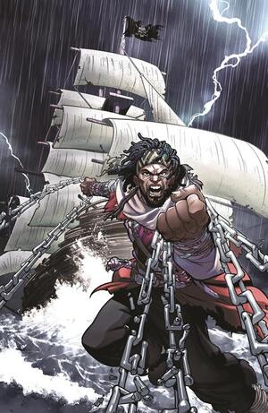 [SHAQUILLE ONEAL PRESENTS VENGEANCE UNCHAINED THE LEGEND OF BLACK CAESAR #1 (OF 5) CVR D RAY ANTHONY HEIGHT FOIL FULL ART VAR]