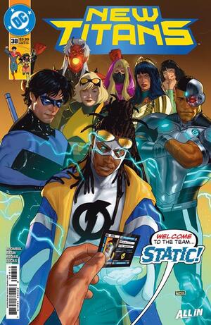 [NEW TITANS #38 Second Printing CVR A Taurin Clarke]