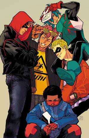 [TEEN TITANS #1 Second Printing CVR B Rickie Yagawa & Tamra Bonvillain Cardstock Var]