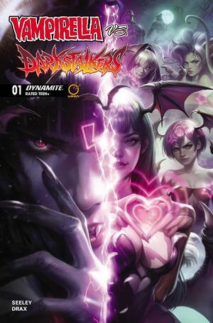 [VAMPIRELLA VS DARKSTALKERS SPECIAL #1 (ONE SHOT) CVR C FRANCESCO MATTINA VAR]