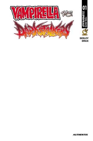 [VAMPIRELLA VS DARKSTALKERS SPECIAL #1 (ONE SHOT) CVR F BLANK AUTHENTIX VAR]