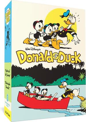 [WALT DISNEYS DONALD DUCK GIFT BOX SET MYSTERY OF THE SWAMP & MAHARAJAH DONALD VOLS 03 & 04 HC]