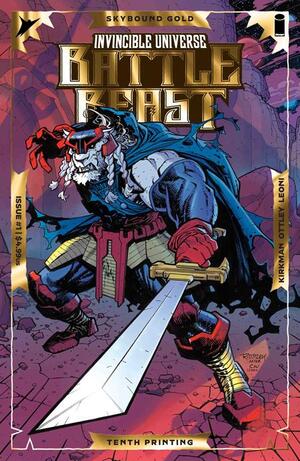 [INVINCIBLE UNIVERSE BATTLE BEAST #1 10TH PTG CVR A RYAN OTTLEY & ANNALISA LEONI EMBOSS & GOLD FOIL]