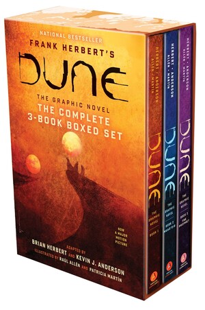 [DUNE THE GRAPHIC NOVEL THE COMPLETE 3 BOOK BOXED SET HC DUNE MUAD'DIB AND THE PROPHET]