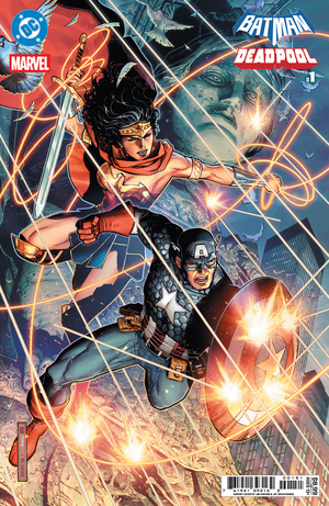 [DC MARVEL BATMAN DEADPOOL #1 (ONE SHOT) CVR E JIM CHEUNG WONDER WOMAN CAPTAIN AMERICACARD STOCK VAR]