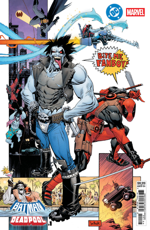 [DC MARVEL BATMAN DEADPOOL #1 (ONE SHOT) CVR M SEAN GORDON MURPHY LOBO DEADPOOLCARD STOCK VAR]