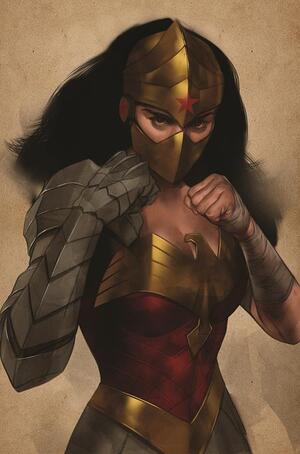 [DC K.O. #2 (OF 5) CVR H BEN OLIVER FACE-OFF CARD STOCK VAR]