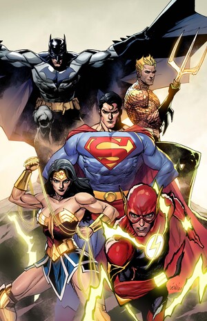 [JUSTICE LEAGUE UNLIMITED #13 CVR C LEINIL FRANCIS YU CARD STOCK VAR (DC K.O.)]