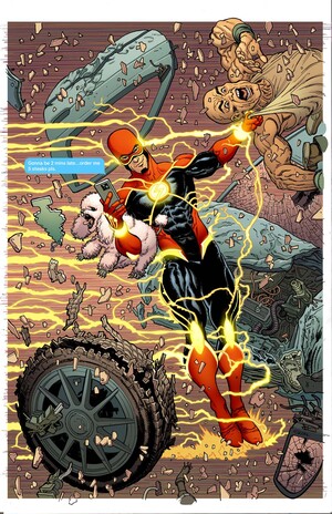 [FLASH #27 CVR C STEVE SKROCE CARD STOCK VAR (DC K.O.)]