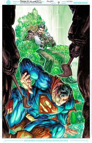 [SUPERMAN UNLIMITED #7 CVR D FREDDIE E WILLIAMS II CARD STOCK VAR]