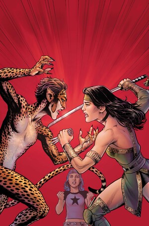[CHEETAH AND CHESHIRE ROB THE JUSTICE LEAGUE #4 (OF 6) CVR A NICOLA SCOTT]