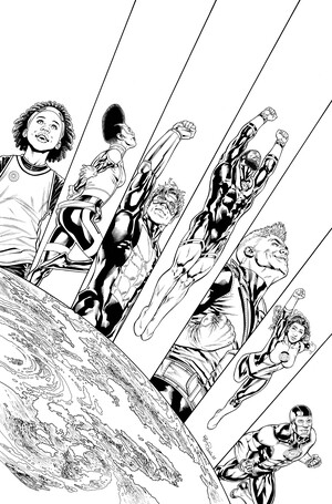 [GREEN LANTERN CORPS #10 CVR B RIAN GONZALES CARD STOCK VAR]