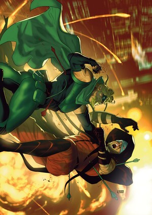 [GREEN ARROW #30 CVR A TAURIN CLARKE]