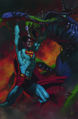 [ADVENTURES OF SUPERMAN BOOK OF EL #3 (OF 12) CVR B RICCARDO FEDERICI CARD STOCK VAR]