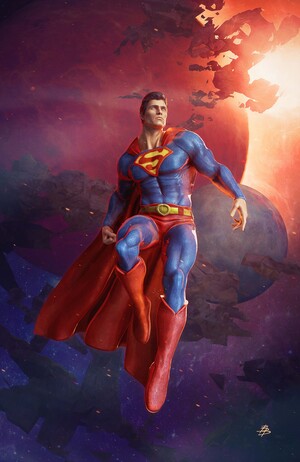 [ADVENTURES OF SUPERMAN BOOK OF EL #3 (OF 12) CVR C BJORN BARENDS CARD STOCK VAR]
