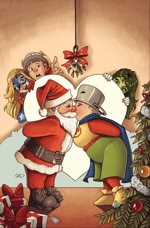 [DCS I SAW MA HUNKEL KISSING SANTA CLAUS #1 (ONE SHOT) CVR A CHRISSIE ZULLO]