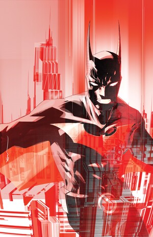 [BATMAN STATIC BEYOND #1 (OF 6) CVR B DUSTIN NGUYEN CARD STOCK VAR]