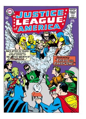 [JUSTICE LEAGUE OF AMERICA #21 FACSIMILE EDITION CVR A MIKE SEKOWSKY]