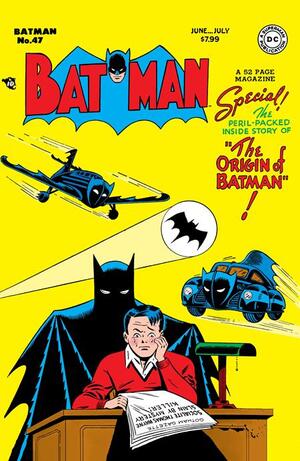 [BATMAN #47 FACSIMILE EDITION CVR B BOB KANE FOIL VAR]
