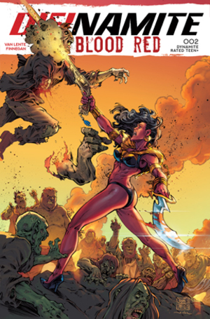[DIE!NAMITE BLOOD RED #2 CVR B ROBERTO MELI VAR]