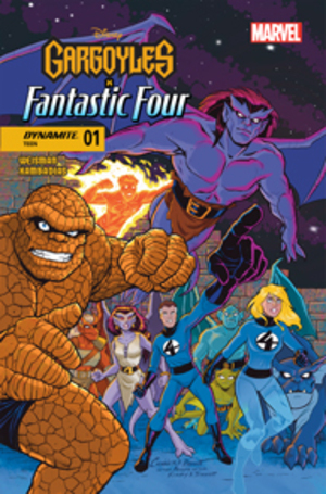 [GARGOYLES X FANTASTIC FOUR #1 CVR C AMANDA CONNER VAR]