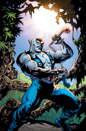 [THUNDERCATS PANTHRO #1 CVR F DAVE ACOSTA METAL VIRGIN VAR]