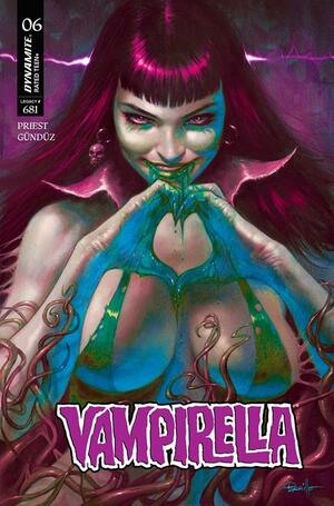 [VAMPIRELLA (2025) #6 CVR O LUCIO PARRILLO ULTRAVIOLET VIRGIN FOC BONUS VAR]