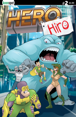 [HERO HIRO #2 CVR A MICHAEL ADAMS]