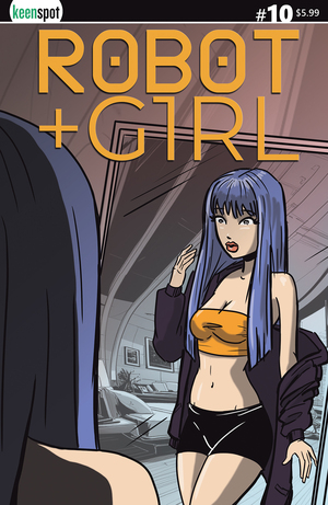[ROBOT + GIRL #10 CVR A MIKE WHITE]